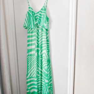Lovposh Green Maxi Dress, Size S